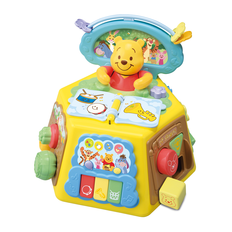 Tomy Disney First English Series Pooh Finger Play Box With Picture Book
